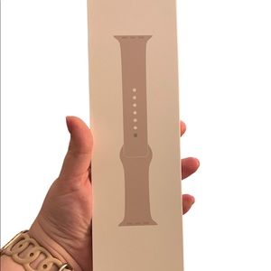 Starlight Apple Watch band series 8